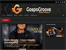 Tablet Screenshot of gospogroove.com